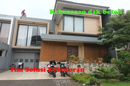kebocoran atap dak beton bintaro